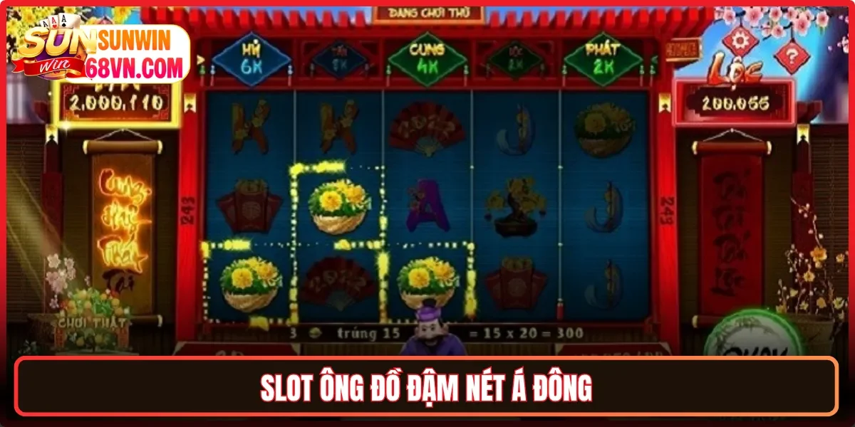 Slot Ông Đồ đậm nét Á Đông